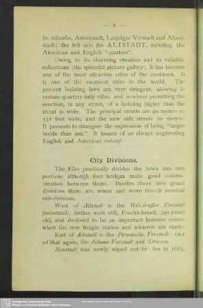 City Divisions