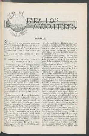 Para los Agricultores