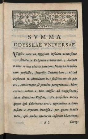 Summa Odysseae Universae.