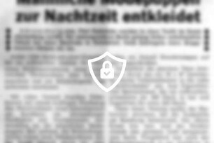 Männliche Modepuppen zur Nachtzeit entkleidet