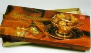 Schachtel für Pralinen "Spitzenklasse"