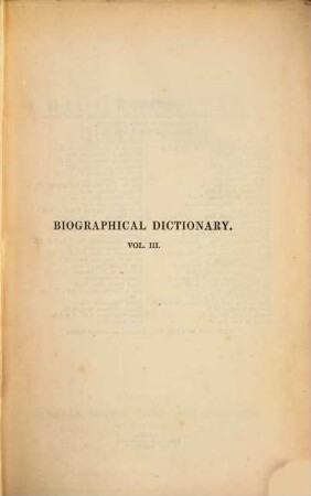 The biographical Dictionary of the Society for the diffusion of useful Knowledge. 3,1