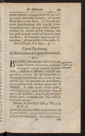 49-58, Caput X - XI