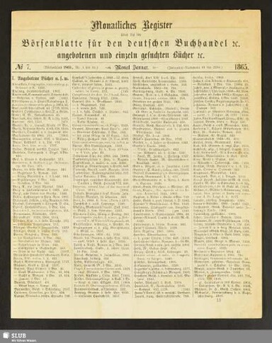 Titelseite einer Zeitung