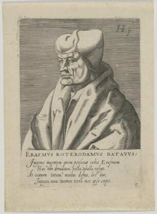 Bildnis des Erasmvs Roterodamvs