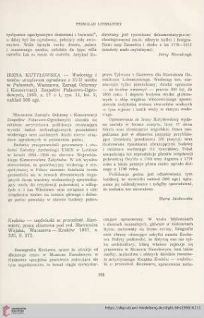 52: [Rezension von: Sławomira Wojaka, Kraków - wędrówki w przeszłość. Kazimierz]