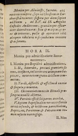 425-428, Praxis seu monita nonnulla, pro administratione ...