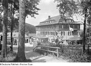 Bärenfels. Kurhaus Kaiserhof. Eingangsseite