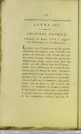 Livre III