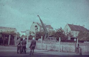 Ausbau der Grenzanlagen in der Heidelberger Straße/Wildenbruchstraße