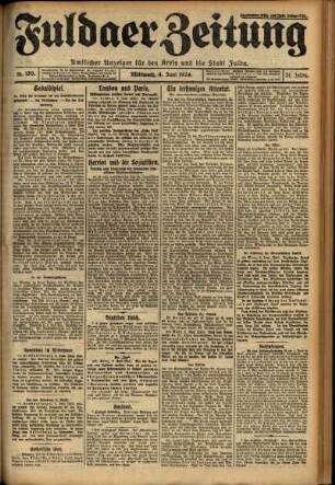 Ausgabe vom Mittwoch, den 04. Juni 1924.