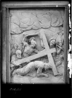 Schöntal Kloster Schöntal Abteikirche Sankt Joseph Langhaus Passionsaltar von Michael Kern (um 1644)