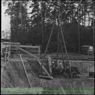 Baustelle des Instituts für Reaktorentwicklung (IRE)