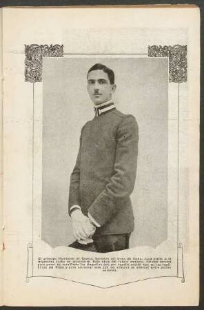El príncipe Humberto de Savoia