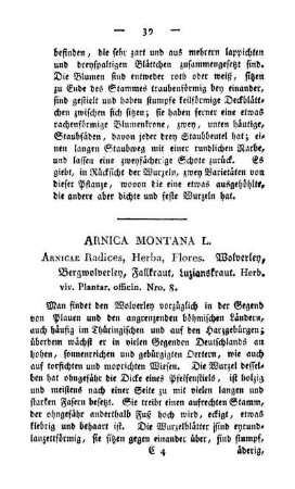 12. Arnica montana L.