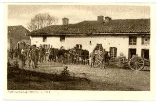 Nr. 242m: Fußartillerie rückt zu den Kämpfen vor Verdun aus