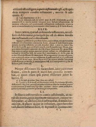 Conclusiones De Testamentis Et Ultimis Voluntatibus