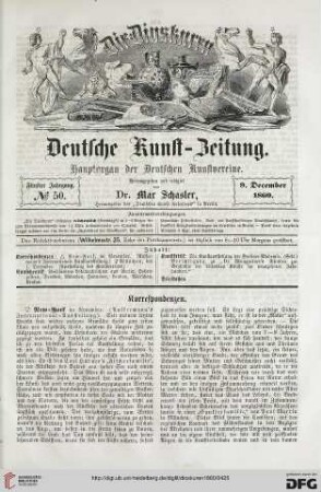 Nr. 50 (9. Dezember 1860)