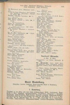 Kreis Rendsburg.
