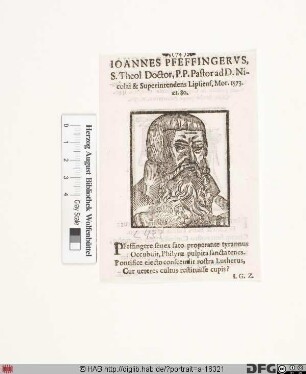 Bildnis Johannes Pfeffinger