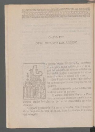 Capítulo VIII - Otro misterio del parque