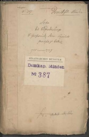 Prozesse des Domkapitels