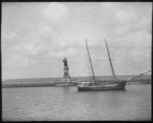 Fred. Des Lesseps am suwes-Kanal [Suez-Kanal] bei Portsaid [Port Said]