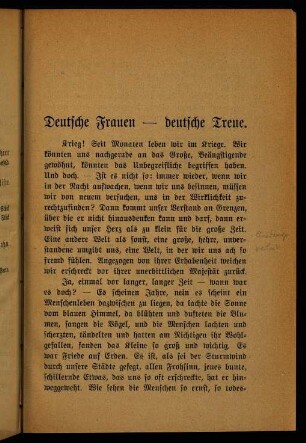 3-16, Deutsche Frauen - deutsche Treue