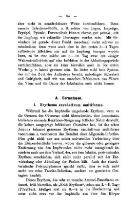 A. Dermatosen