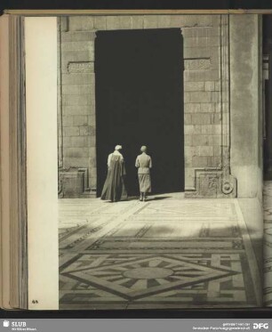 Eingang zur Gami-Ibn-Tulun-Moschee in Cairo