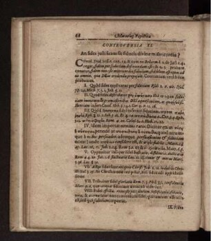 An fides justificans sit fiducia divinae misericordiae?