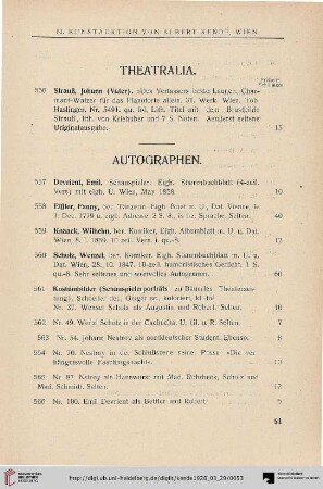 Theatralia (Nr. 556)