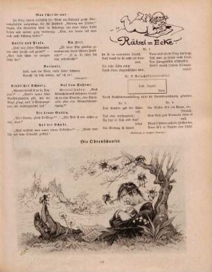 "Rätsel-Ecke" "Die Ohrenschaukel"