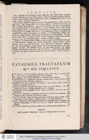 Catalogus Tractatuum