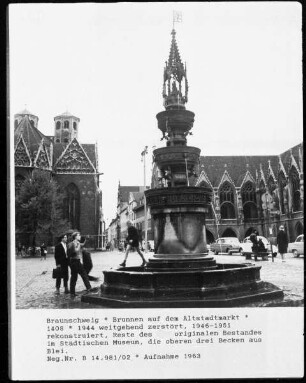 Brunnen auf dem Altstadtmarkt