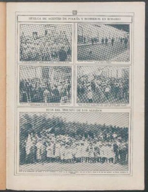 Ecos del triunfo de los aliados