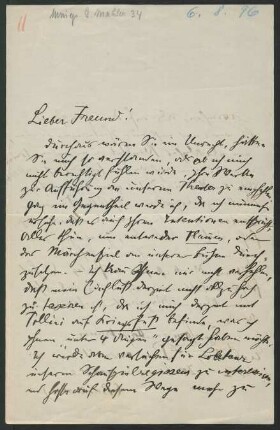 Brief an Max Marschalk : 06.08.1896