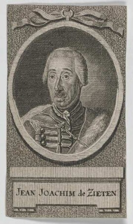 Bildnis des Jean Joachim de Zieten