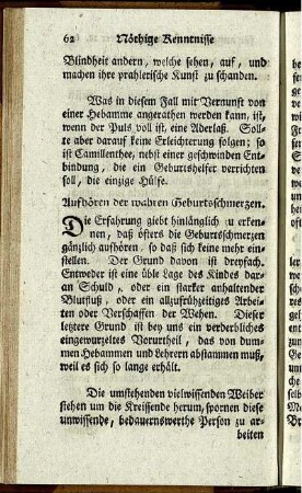Aufhören der wahren Geburtsschmerzen.