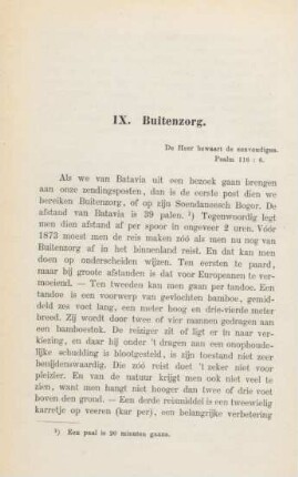 IX. Buitenzorg