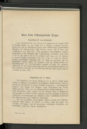 Aus dem Schutzgebiete Togo.
