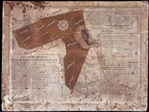 Grenzbeschreibung zwischen Hohenzollern-Sigmaringen und der Landgrafschaft Nellenburg nach dem Kompromiss von 1698