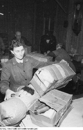 Verkehr, Eisenbahn - Post, 1955-1956