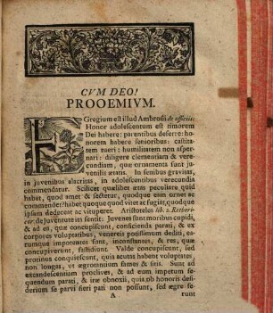 Diss. iur. de calore iuvenili