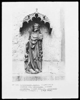 Figur des Heiligen Leonhard