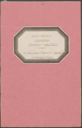 Metzger, Gottlob, Schultheiß Wiederaufbau der abgebrannten Scheuer