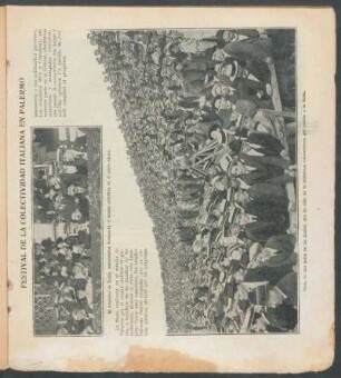 Festival de la colectividad italiana en Palermo