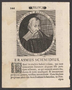 Porträt Erasmus Schmidt (1570-1637)