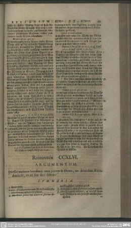Responsum CCXLVI.