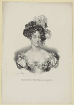 Bildnis der Duchesse de Berri